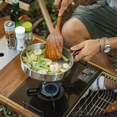 Naturehike G01 Tabletop Folding Single Head Gas Furnace - Black